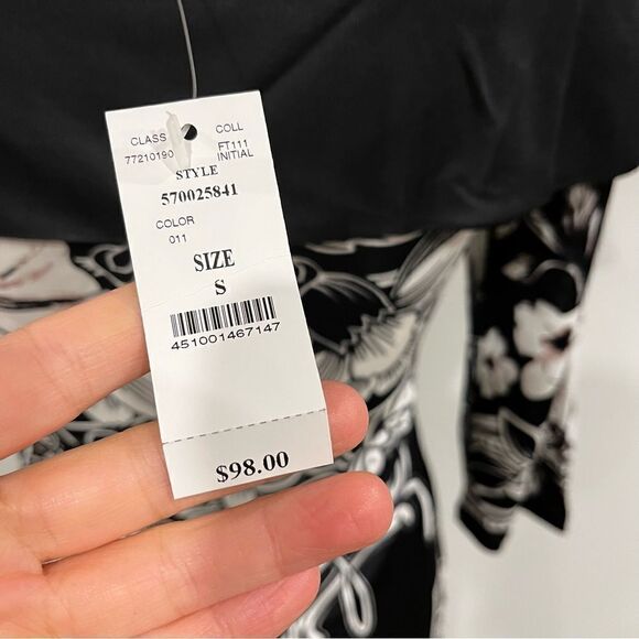 WHBM off shoulder floral dress - Picture 9 of 12